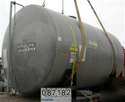 Used: tank, 6700 gallon, aluminum, horizontal. approxim