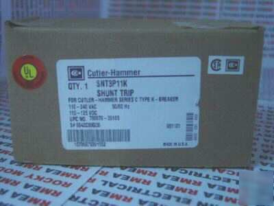 Cutler hammer shunt trip - SNT3P11K - 110-240 vac 