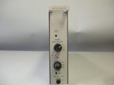 Dynamics 7526 differential dc amplifier