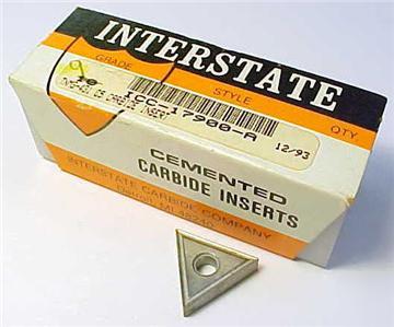 Lot of 9 interstate carbide inserts tnmg 431 square C5