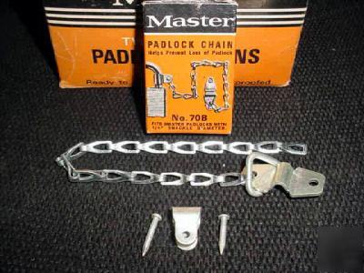 Master padlock chain,chain,holder,master lock