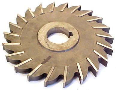 Plain tooth side milling cutter 6
