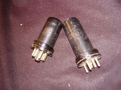 Radio tubes and accessories tubes 6AB7-5Z4 total 2