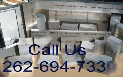  aluminum plate fortalÂ® T651 1.102 x 5 1/8 x 13 1/8 