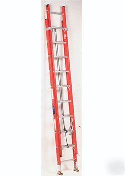 New louisville 40 foot fiberglass extension ladder 