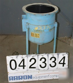 Used: pfaudler glass lined pressure tank, 5 gallon, typ