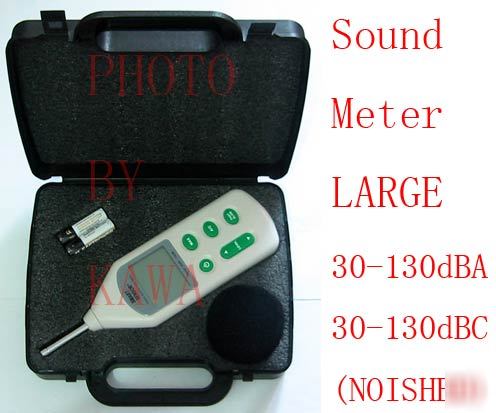 New precise digital sound level decibel meter 30-130 db 