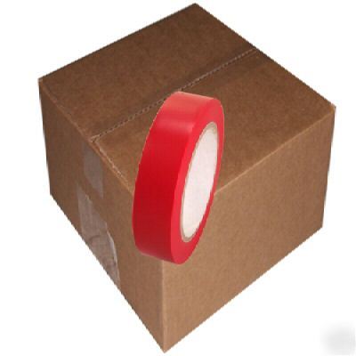16 rolls red vinyl tape cvt-636 (1