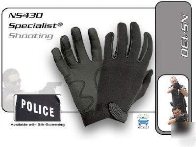 Hatch specialist shooting police gloves - no logo md