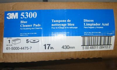 3M 5300 blue cleaning pad 17