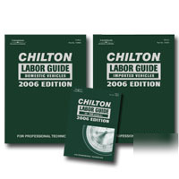 Chilton 2006 labor guide manual set