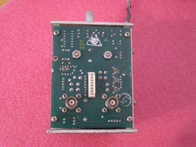 Microwave waveguide receiver rf if ant.