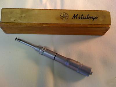 Mitutoyo flange micormeter 146-102 in case