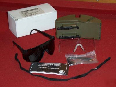 New ballistic & solar protective safety glasses 