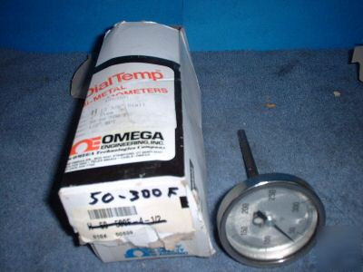 Omega dialtemp b-1 metal thermometer temperature sensor