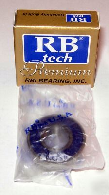 R6-1RS premium ball bearings, 3/8 x 7/8, sealed 1 side