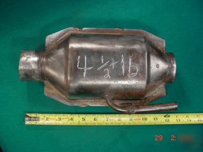 Scrap catalytic converter platimun palladium rhodium