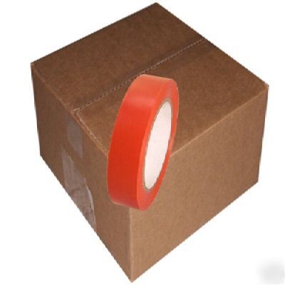 16 rolls orange vinyl tape cvt-636 (1