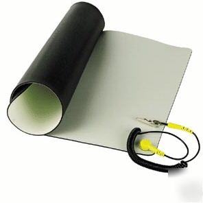 AS5 â€” pvc anti-static mat with ground cable - 20 x 24