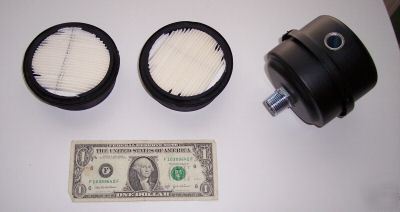 Canister air filter + element roll air emglo quincy #10