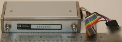Hp 33321SD prog attenuator dc-4 ghz 0-75 db, 5 db steps