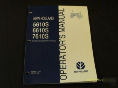 New holland 5610S 6610S 7610S tractor operators MANUAL3