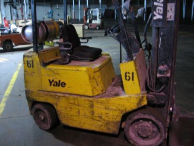 Yale 4000 lb. forklift fork lift truck good runner 