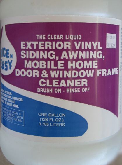 Exterior vinyl siding awning & window cleaner-nne 00905