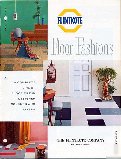 Flintkote floor tile flooring catalog vinyl asbestos