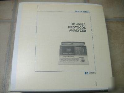 Hp 4953A protocol analyzer service manual