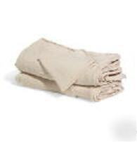 New 400 white cotton shop towels cleaning rags