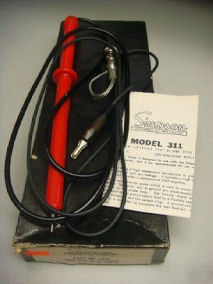 Simpson 311 vacuum tube voltmeter test probe p/n 0732