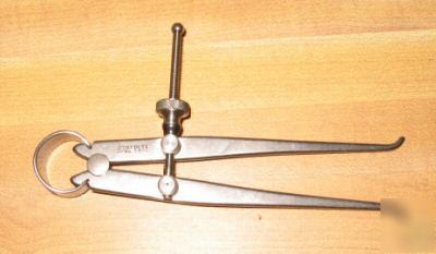 Starrett 73A-4 spring-type caliper 4 inch