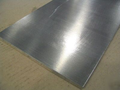8020 aluminum plate 7.875 x .060 x 7.5