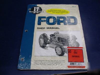 Ford 8N, 9N, 2N shop manual 