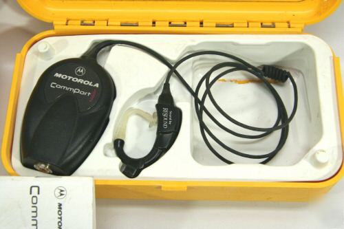 Motorola commport microphone receiver surveillance