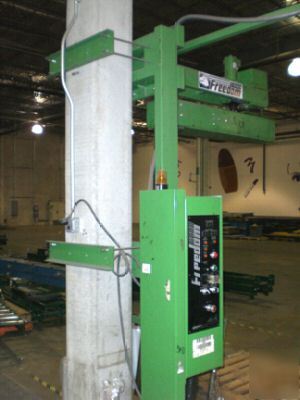 Used stretch wrapper pallet wrapping machine