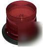Wheelock max-dc-r max industrial strobe red lens