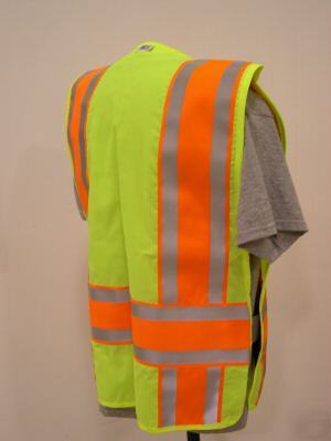 Vis-mat light weight reflective vest (med-lrg) nwt