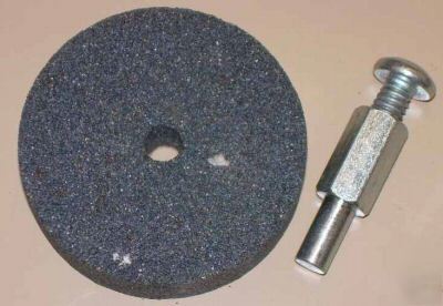5 round drill mounted grinding wheels 2 x 1/2 x 60 grit