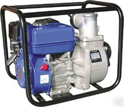 Blue max 5.5 hp water trash pump for pool pond ditch ~