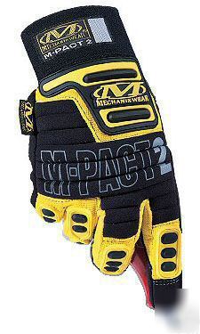Mechanix m-pact 2 gloves yellow xxl