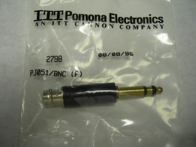 Pomona bnc female phone plug