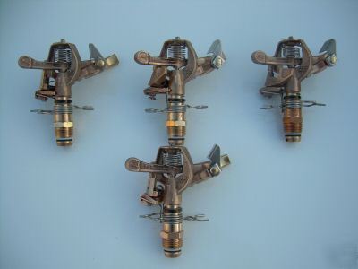 Rainbird #25A brass impact sprinklers