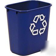 Rubbermaid recycling container 13-5/8 quart rcp 2955-06