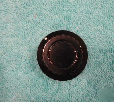 Tektronix 500-series oscilloscope knobs black 1 3/8