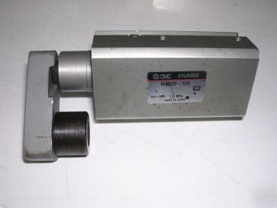 Used smc rotary clamp air cylinder, 3/4