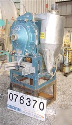 Used: sweco turbo screen air classifier, model ts-18, s