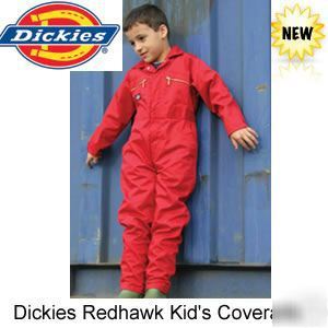 Dickies redhawk children's coverall,overall,boilersuit
