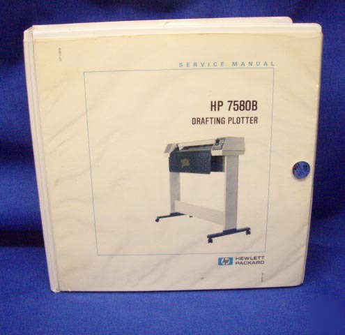 Hp 7580B drafting plotter service manual